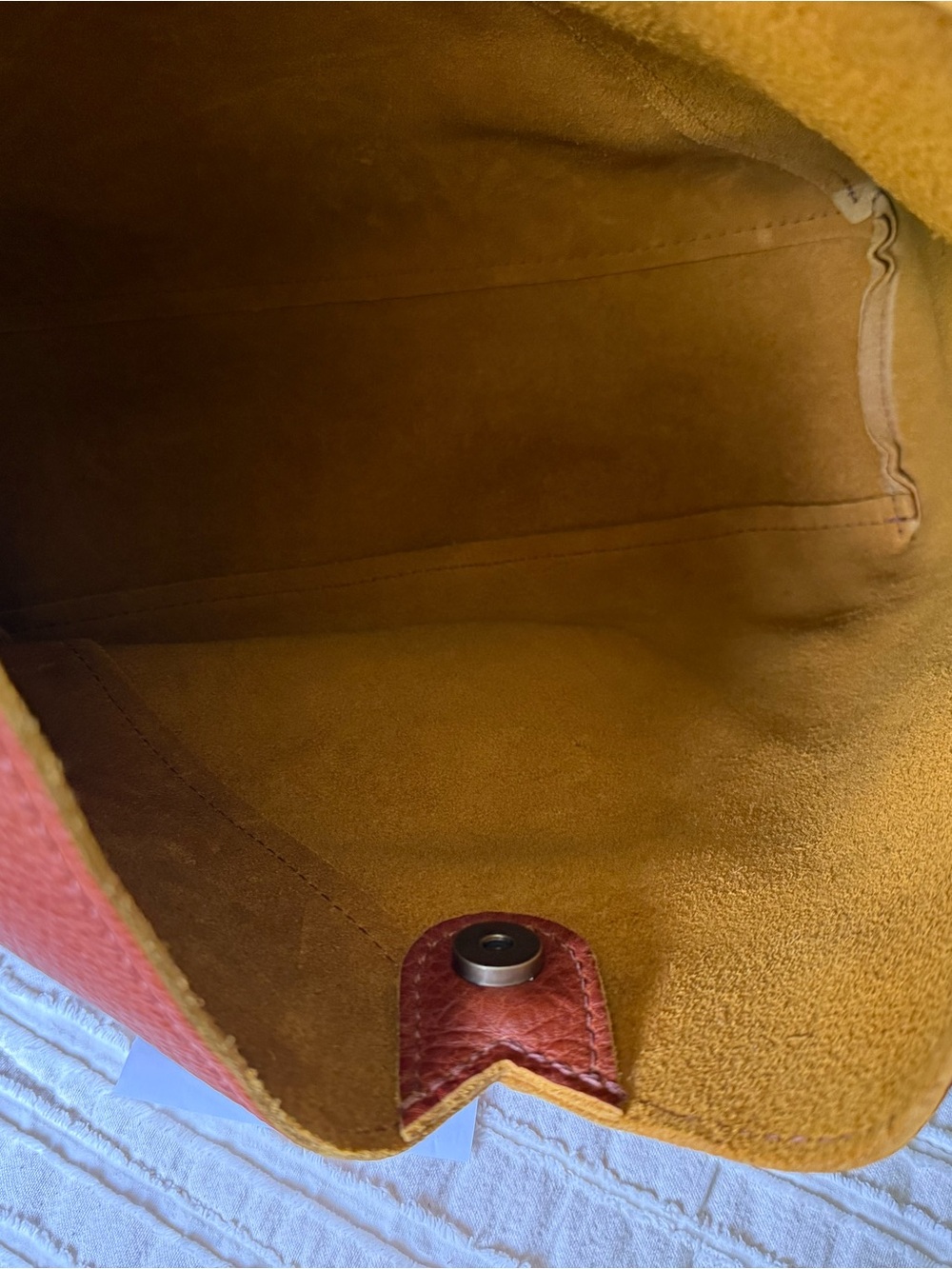 NWOT Portland Leather Goods Oversized Naomi in Sienna - Picture 4 of 7